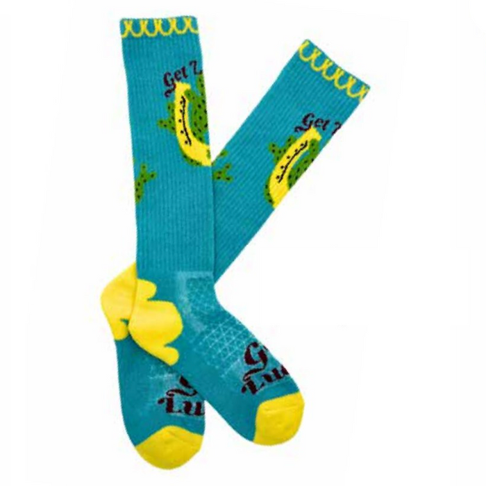 Lucky Chuck Women's Get Lucky Aqua Performance Socks