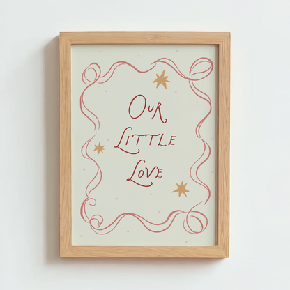Mabel & Fox - Art Print - Our Little Love - Mabel & Fox