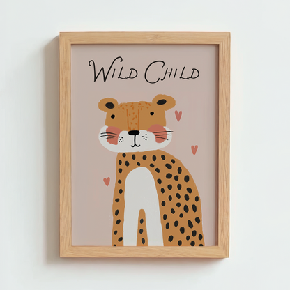 Mabel & Fox - Art Print - Wild Child - Mabel & Fox