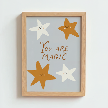 Mabel & Fox - Art Print - You are Magic - Mabel & Fox