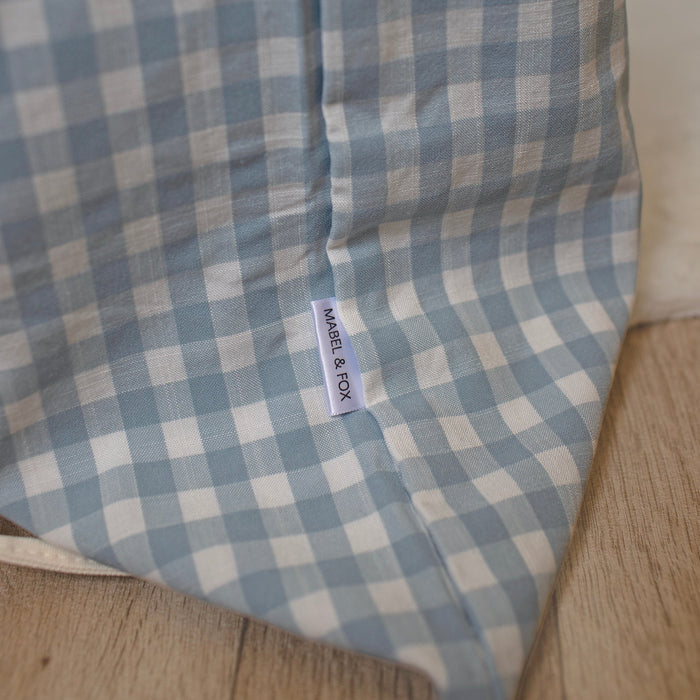 Mabel & Fox - Blue Gingham Gift Sack