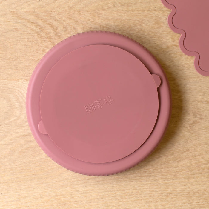 Mabel & Fox - Complete Silicone Tableware Set - Pink (7 Pcs) - Mabel & Fox
