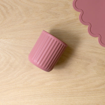 Mabel & Fox - Complete Silicone Tableware Set - Pink (7 Pcs) - Mabel & Fox