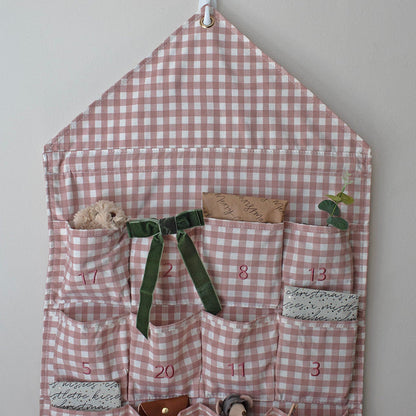Mabel & Fox - Pink Gingham Advent Calendar