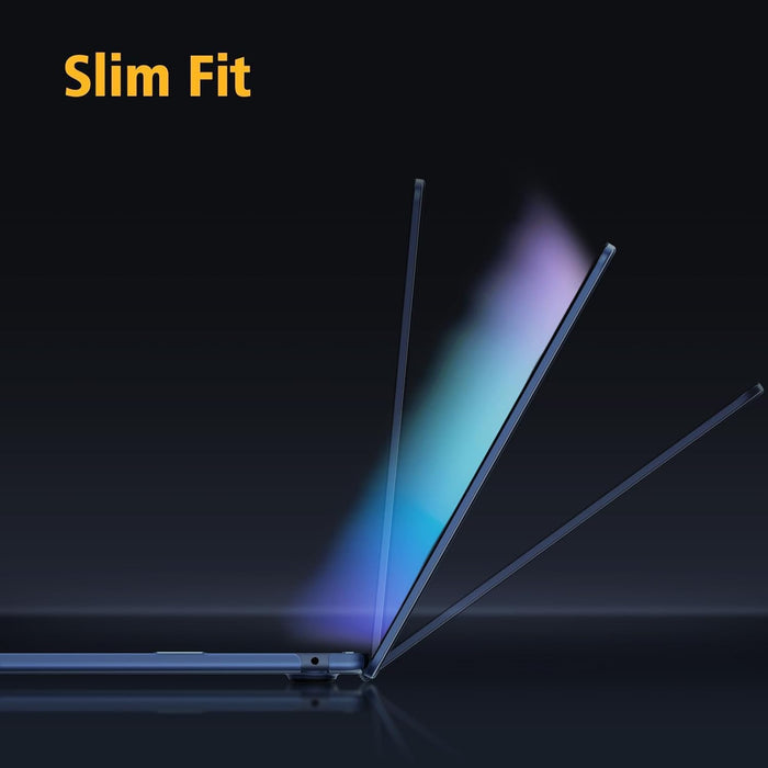 MacBook Air 13.6" M5/M4/M3/M2 Chip (2026/2025/2024/2022) Slim Matte Case | Fintie