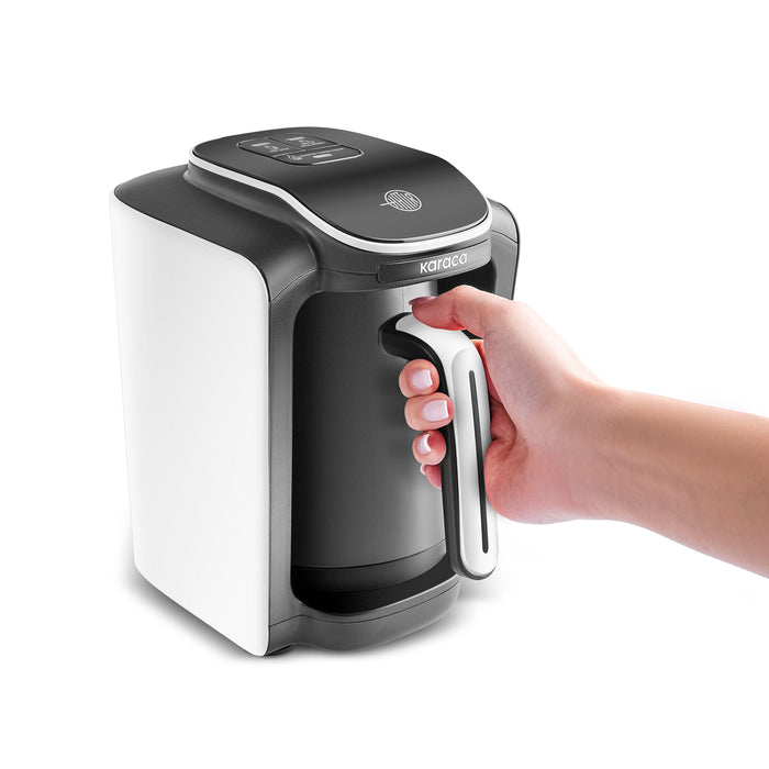 Machine à café turc Karaca Hatır Neo avec lait – Porcelain White