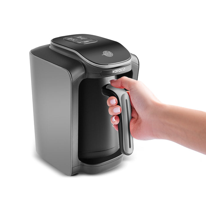 Machine à café turc Karaca Hatır Neo avec lait – Space Grey