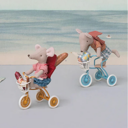 Maileg – Mouse Tricycle Basket - Mabel & Fox
