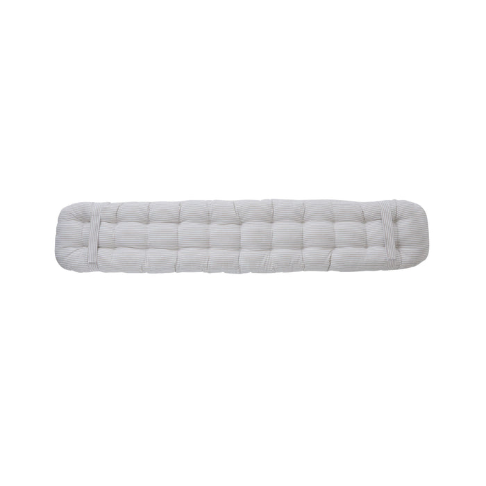 Marais Bench Seat Cushion 180cm Almond Stripe