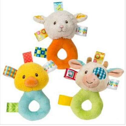 Mary Meyer Stuffed Soft Ring Rattle