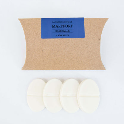 Lakeland Lights Company Maryport Wax Melts - Seaweed, Waterlily & Driftwood Soy Candle
