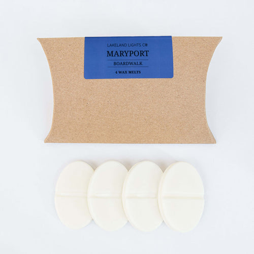 Lakeland Lights Company Maryport Wax Melts - Seaweed, Waterlily & Driftwood Soy Candle