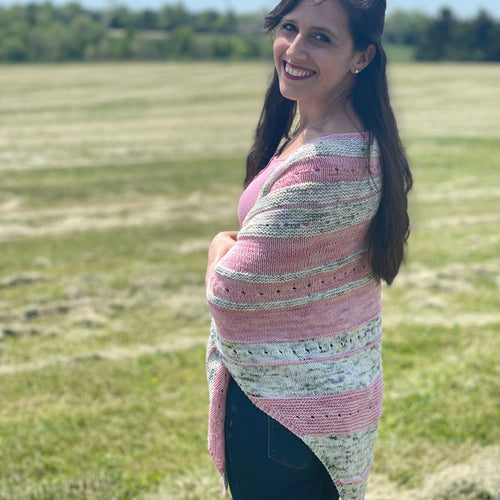 Maybe It's Time Shawl kit by Lauren Slagle (lolodidit) - KIT