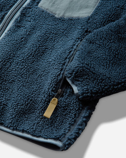 Patagonia Men Classic Retro X Jkt Smolder Blue/New Navy Coats and Jackets Fleece Jackets 23057 SMTB