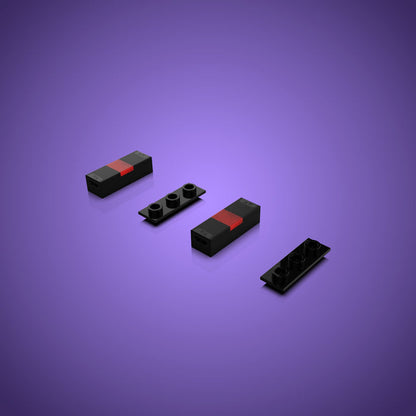 Meteor Light Micro - Red (2 Pack)