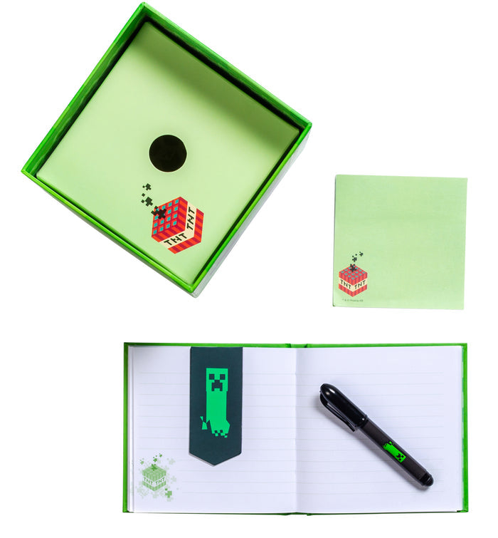 Minecraft: Creeper Block Stationery Set
