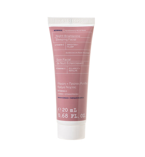 Mini Apothecary Wild Rose Brightening Sleeping Facial 20ML Littles Korres
