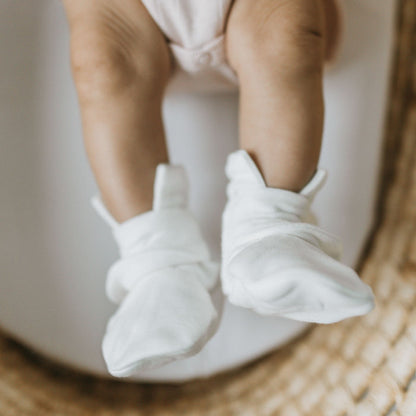 Mitts + Booties - Ivory