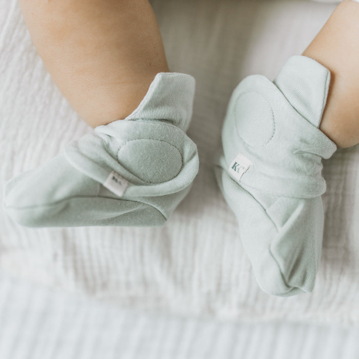 Mitts+Booties - Sky Grey