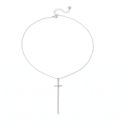 Modern Cross Necklace - WATERPROOF