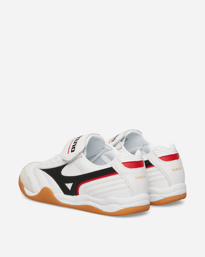 Mizuno Shoe Morelia Ls White/Black/Chinese Red Sneakers Low D1GA2653-02