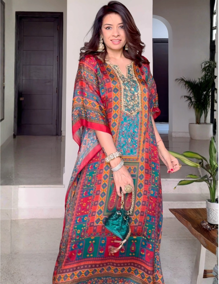 Multi-color Kaftan