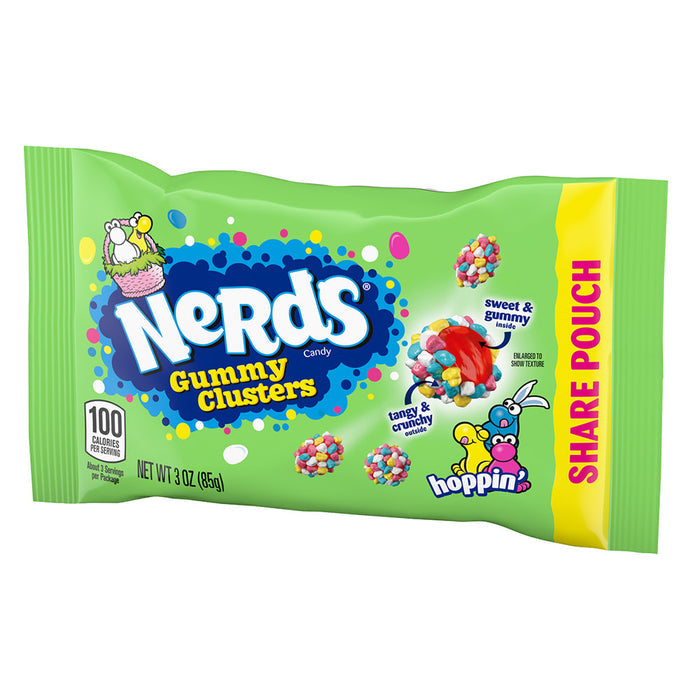 Nerds Hoppin' Clusters Candy Bags - 12 Count