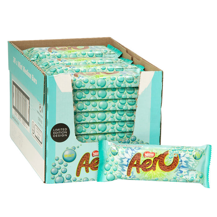 Nestle Aero Mint Chocolate Bar - 24 Count