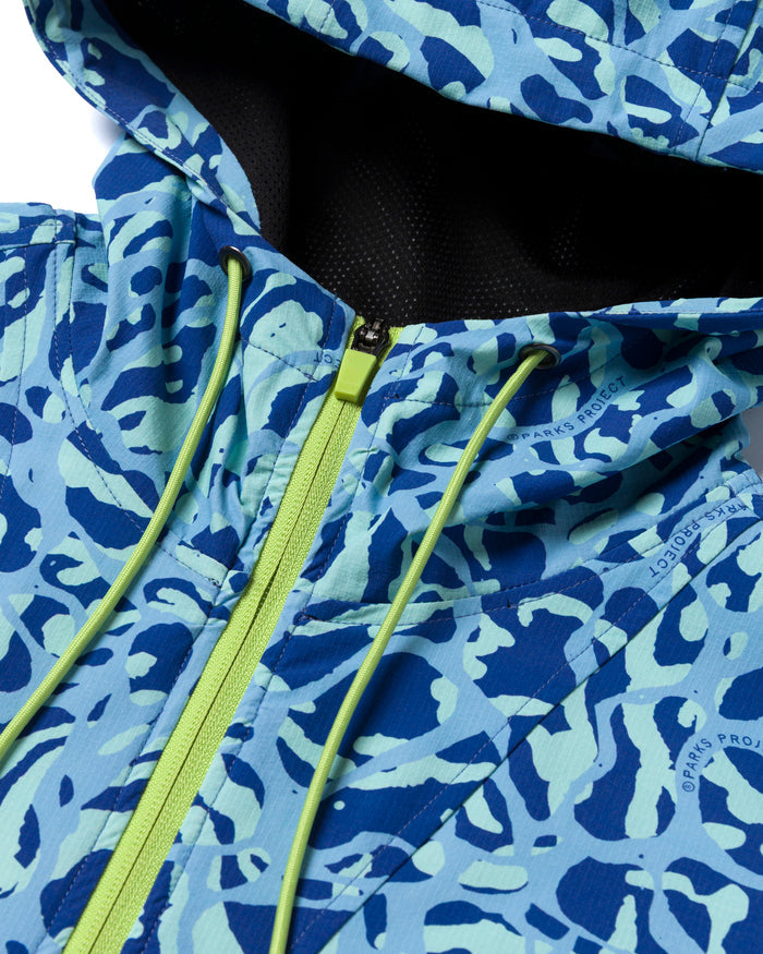 Shop New River Ripple Windbreaker Inspired by Rivers in National Parks | multi-color