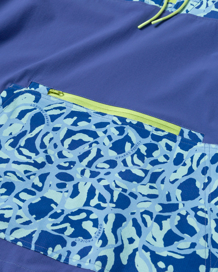 Shop New River Ripple Windbreaker Inspired by Rivers in National Parks | multi-color