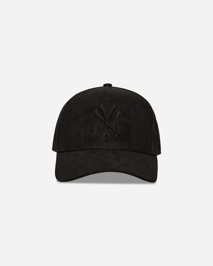 New Era Faux Suede E-Frame Black Hats Caps 60580814 001