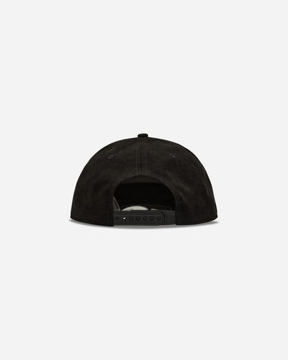 New Era Faux Suede E-Frame Black Hats Caps 60580814 001
