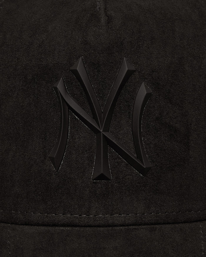 New Era Faux Suede E-Frame Black Hats Caps 60580814 001