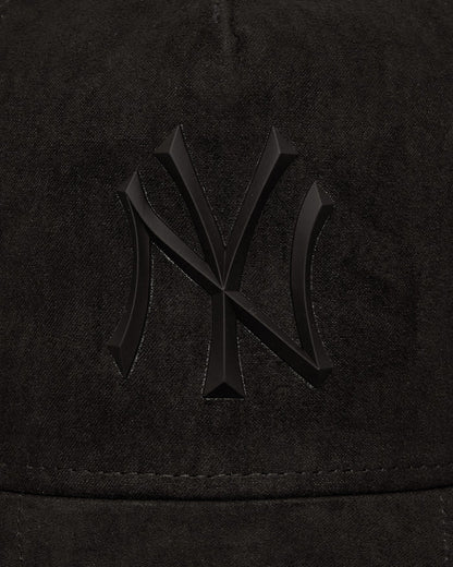 New Era Faux Suede E-Frame Black Hats Caps 60580814 001