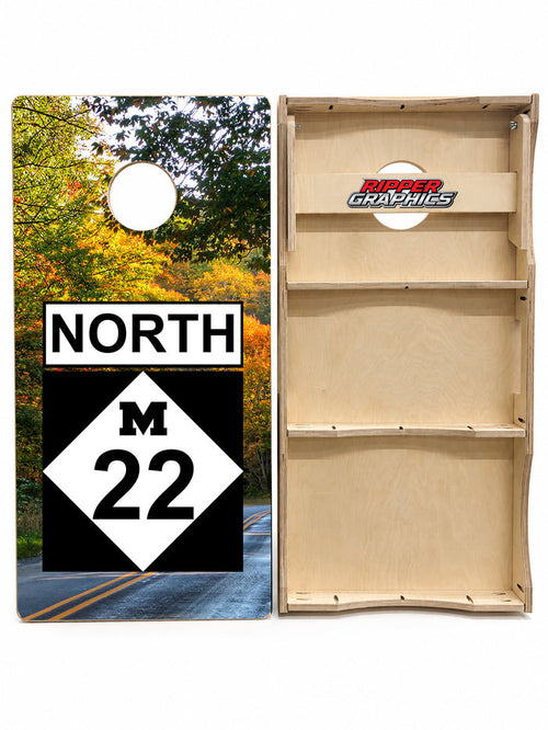 North M22 Cornhole Design