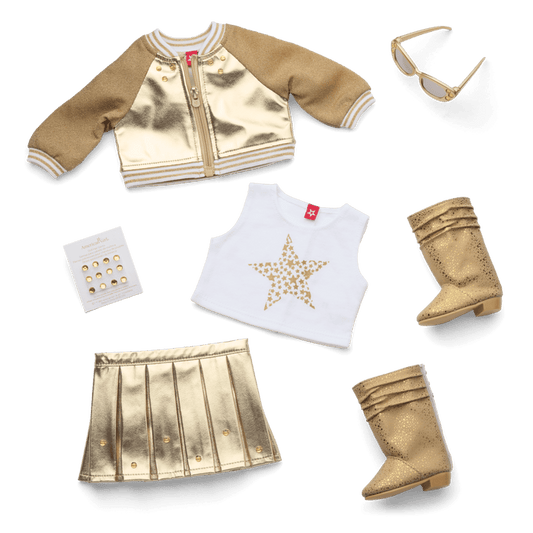 November Topaz Pizzazz Outfit for 18-inch Dolls
