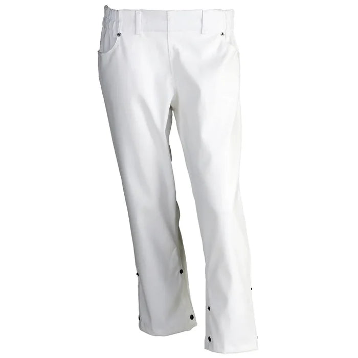 Nybo Hvide Unisex Harmony Capribyxor, pull-on med resår