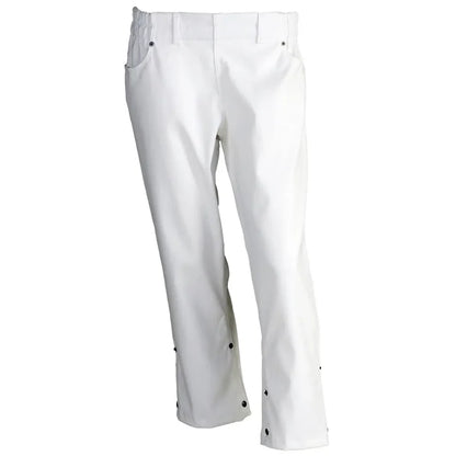 Nybo Hvide Unisex Harmony Capribyxor, pull-on med resår
