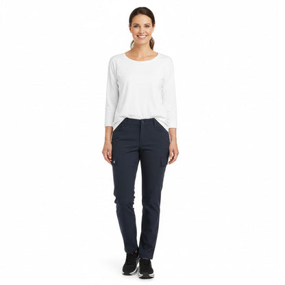 Nybo Navy Dame Sporty T800 Bukser, Stretch, Justerbar, Komfort