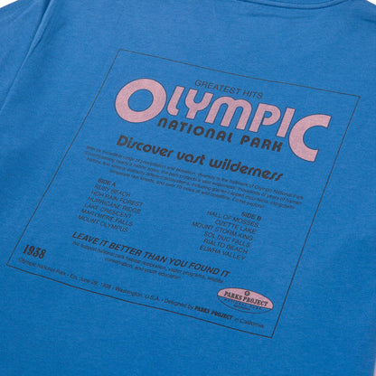 Parks Project | Olympic's Greatest Hits Tee | National Parks Tee | blue