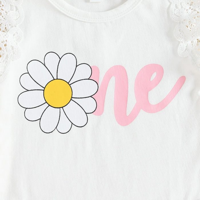 ONE Daisy Pink Tutu Outfit