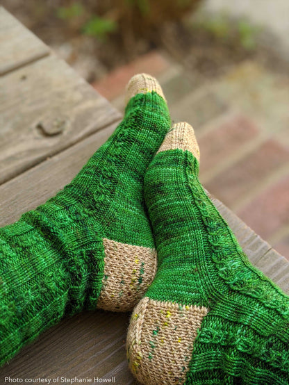 Order of Merlin Socks Pattern