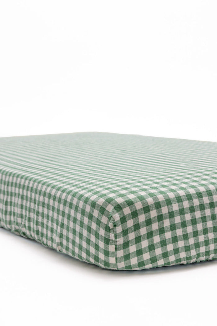 Parker - Linen Crib Sheet