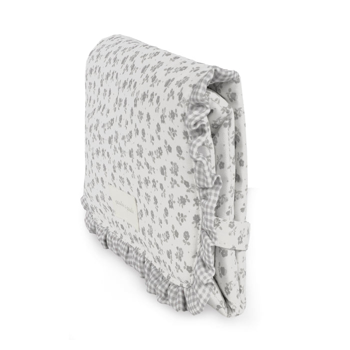 Pasito a Pasito - Changing Mat - Little Bloom Grey Flower - Mabel & Fox