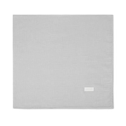 Pasito a Pasito - Muslin Swaddle - Little Bloom Vichy Grey - Mabel & Fox