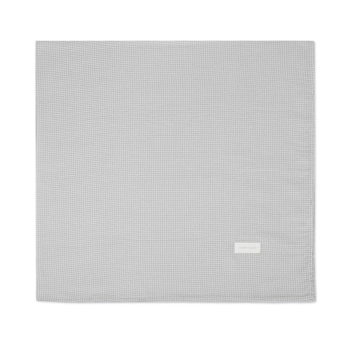 Pasito a Pasito - Muslin Swaddle - Little Bloom Vichy Grey - Mabel & Fox