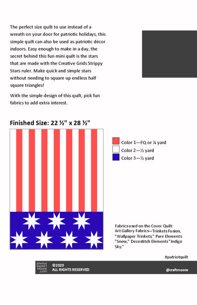 Patriot Mini Quilt