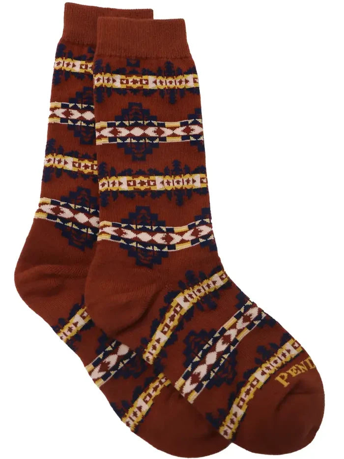 Pendleton Desert Dawn Cotton Crew Socks