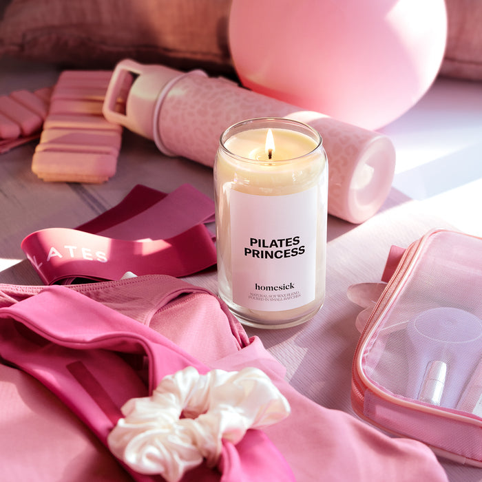 Pilates Princess Candle
