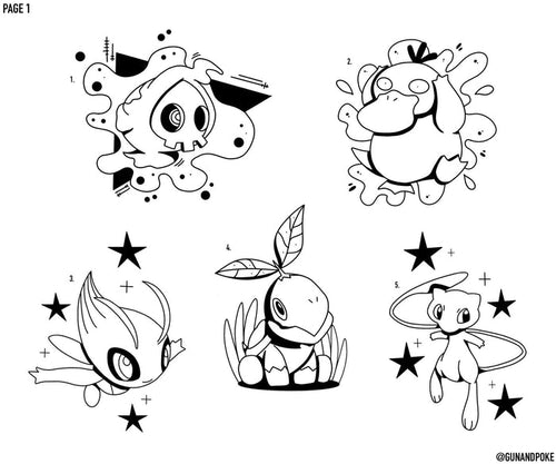 Pokemon inspired designs by Amy (Part 2)